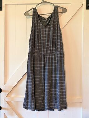 merona t shirt dress Merona Size Small Short Sleeve Heather Gray T-Shirt Dress. Knee Length